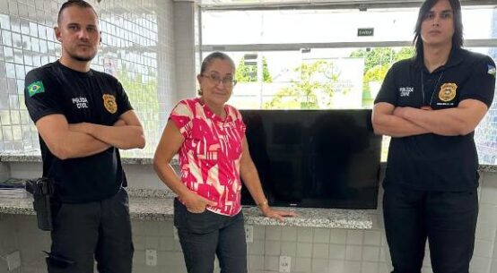 Caracaraí: PCRR restitui televisores furtados de imóveis à proprietária