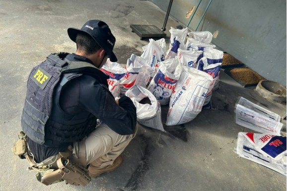 PRF-RR em ação integrada apreende mais de 600 kg de Cassiterita em Boa Vista