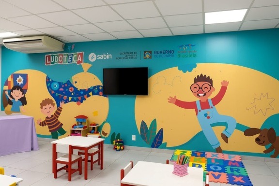 Boa Vista inaugura primeira Ludoteca para acolher crianças e adolescentes vítimas de violência