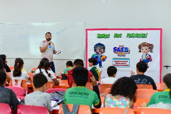 “Aulões” reforçam a preparação de alunos do 5º ano para avaliação em Boa Vista