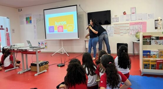 Sicredi e Agroligadas levam educação financeira e rotinas do campo para crianças em escola de Boa Vista