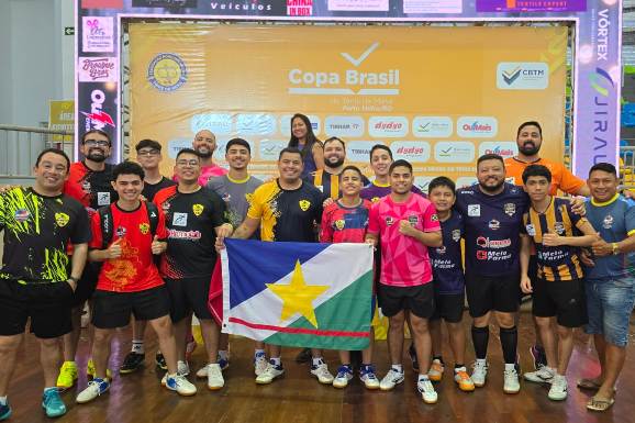 Tênis de Mesa: equipe de Roraima conquista 8 medalhas na Copa do Brasil em Porto Velho
