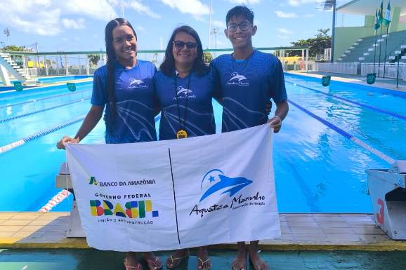 Águas Abertas: atletas e treinadora da Aquática Marinho participam de Training Camp Nacional em Fortaleza