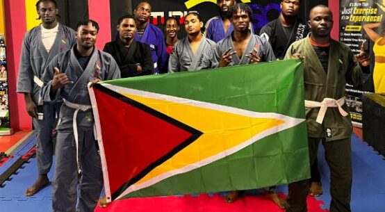 Delegação de jiu-jitsu da Guiana Inglesa busca medalhas no Roraima Open da KOF Eventos