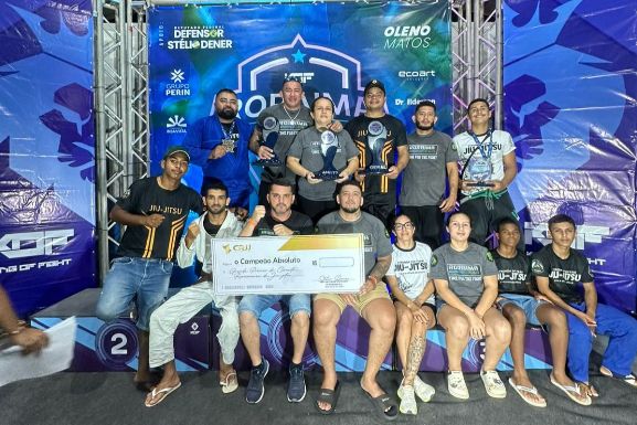 Bruno Romão exalta Top Team, após pontas no adulto e geral do Roraima Open de Jiu Jitsu