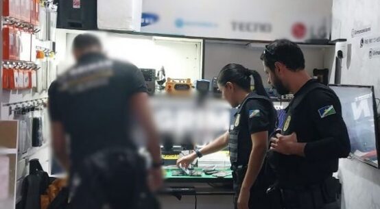 PCRR desarticula ponto de venda de celulares de origem ilícita no Centro de Boa Vista