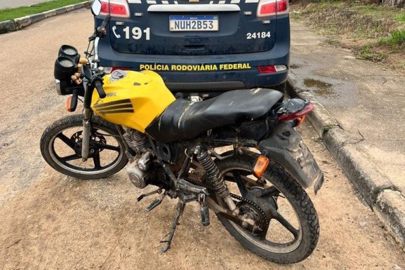 PRF-RR apreende munições e motocicleta durante fiscalizações na BR-174