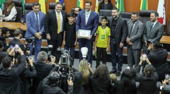 ALE-RR concede tripla homenagem ao roraimense Samir Xaud, presidente da CBF
