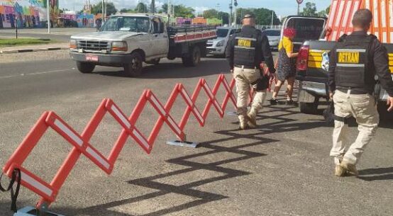 Detran-RR reforça segurança no trânsito durante São João no Parque Anauá