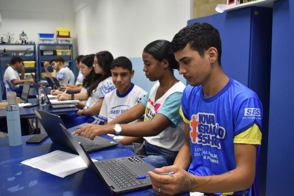Escola do Sesi-RR oferece 35 bolsas gratuitas para o Ensino Médio com formação técnica