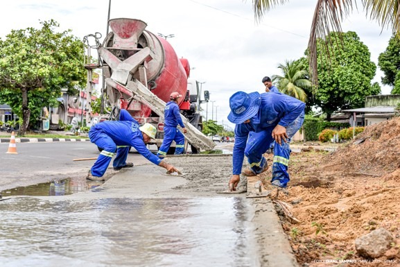 Obras de urbanização avançam nos bairros dos Estados e Caranã