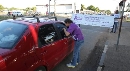 Agosto Lilás: Chame leva campanha de enfrentamento à violência contra a mulher às ruas de Boa Vista