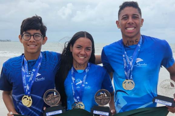 Natação: Pedro Lucas Marinho e Marco Antônio Gomes trazem ouro para Roraima