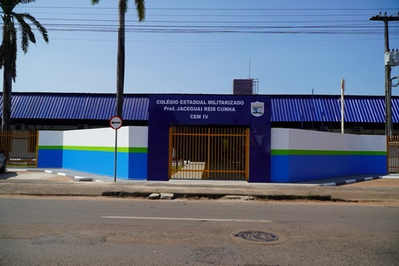 Colégio Militarizado Jaceguai Reis Cunha é entregue com nova estrutura e fardamento escolar