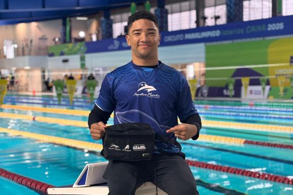 Paratleta Kauã Gonçalves disputa 2ª Fase Nacional do Circuito Loterias Caixa