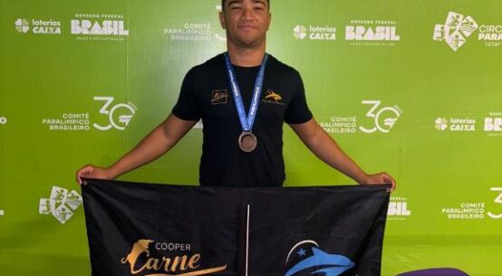 Kauã Gonçalves conquista medalha de bronze na 2° Fase Nacional Circuito Loterias Caixa