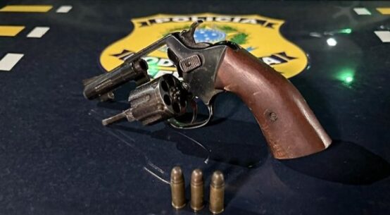 Duas pessoas são presas por porte ilegal de arma de fogo na BR-432