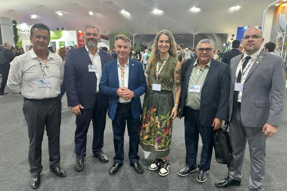 Governador Antonio Denarium lidera comitiva roraimense na abertura da COP30 em Belém