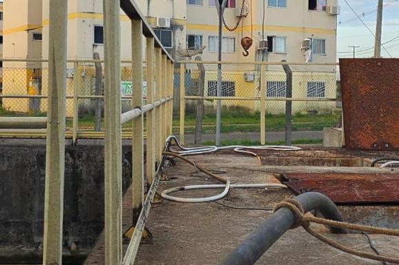 Furtos de cabos paralisam elevatória de esgoto no Vila Jardim