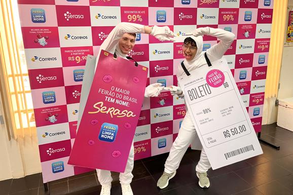 Feirão Limpa Nome: mais de 1,6 mil empresas se unem à Serasa e Correios para conter crescimento da inadimplência