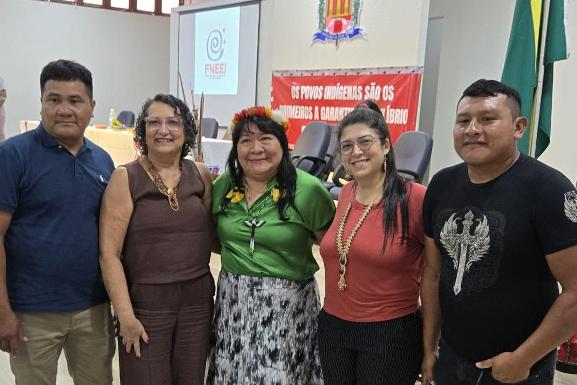 Equipe da Ação Saberes Indígenas do IFRR participa do Fórum Nacional de Educação Escolar Indígena na COP 30