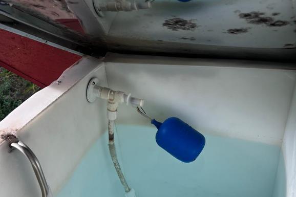 Ítalo Otávio denuncia mofo e areia em bebedouro de escola municipal