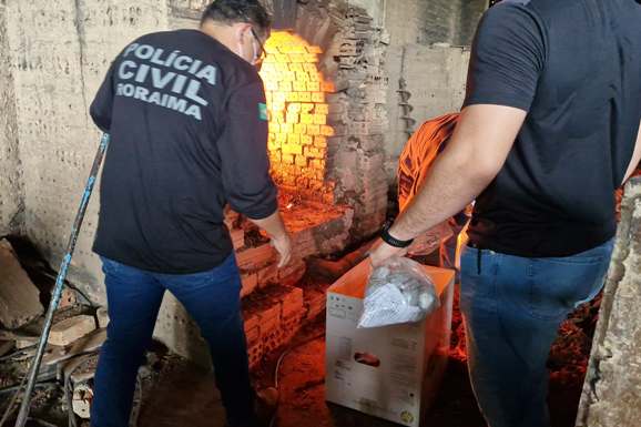 PCRR incinera 61 kg de drogas apreendidas em operações de combate ao tráfico