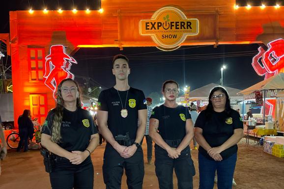 PCRR registra três ocorrências durante a terceira noite da Expoferr