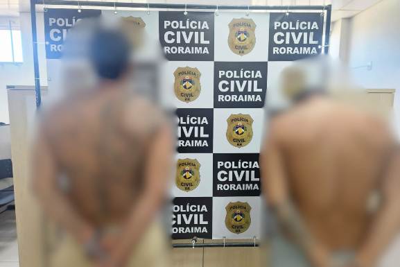 Kairós: operação da PCRR prende dois envolvidos em homicídio e apreende armas, drogas e veículo usado no crime