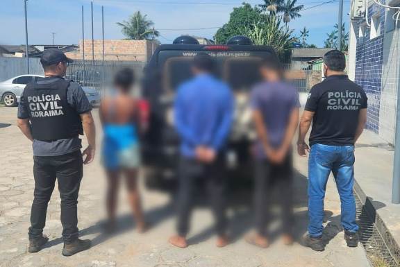 Rorainópolis: cinco envolvidos em furtos, receptação e tráfico de drogas são presos em ação das forças de segurança