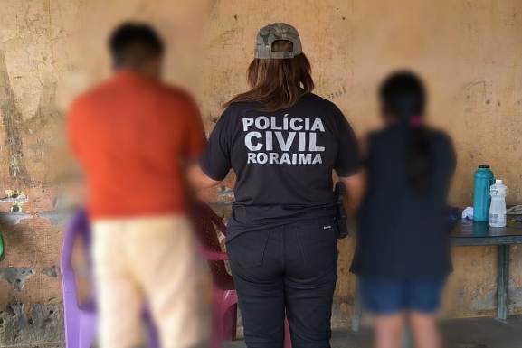 PCRR prende casal investigado por estupro de vulnerável contra a própria filha