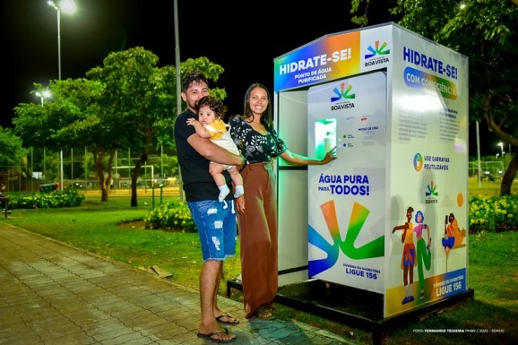 Prefeitura instala nova cabine de hidratação na Praça do Cidade Satélite