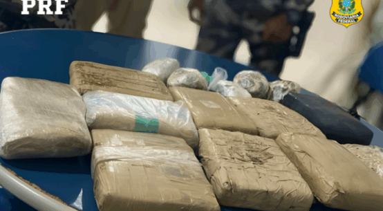 Tráfico Interestadual: PRF e PMRR apreendem mais de 12 kg de drogas em Boa Vista