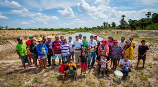 Moro-Morí: comunidade Truaru da Cabeceira recebe alevinos para produção autossustentável