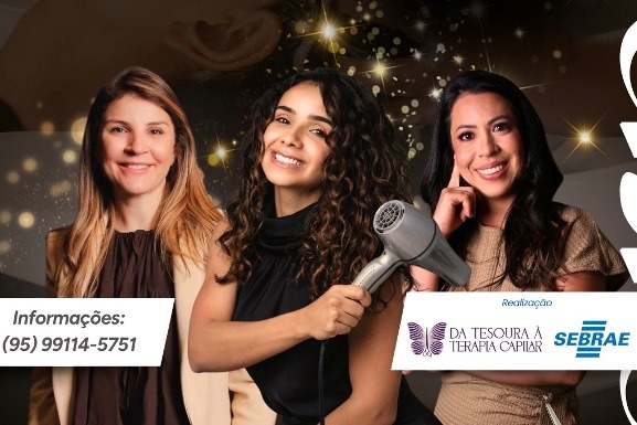 Sebrae-RR promove imersão que conecta gestão, saúde capilar e inteligência emocional para profissionais da beleza
