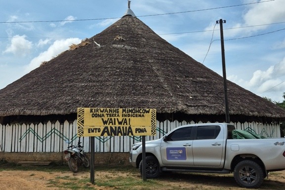 Justiça Eleitoral realiza primeiro atendimento na Terra Indígena Wai-wai, na Comunidade Aldeia do Rio Anauá