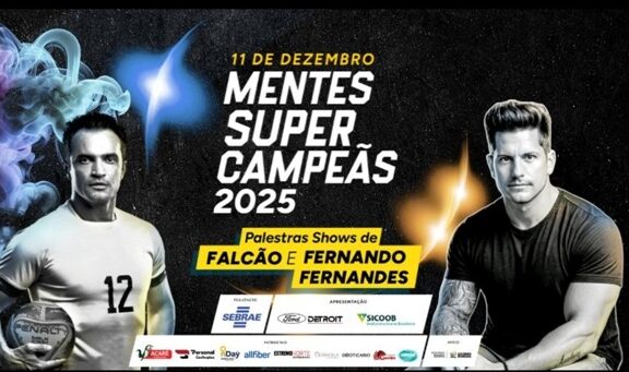 Evento ‘Mentes Super Campeãs’ acontece nesta quinta-feira