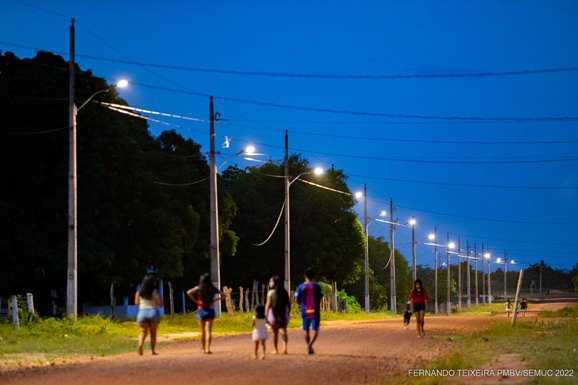 Comunidades indígenas de Boa Vista ganham iluminação de LED