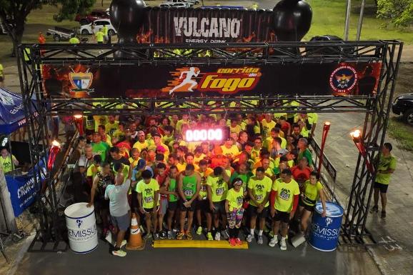 7ª Corrida do Fogo reuniu 700 atletas no Parque Anauá