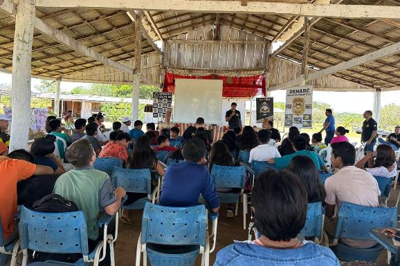 PCRR realiza palestra motivacional e contra uso de drogas na comunidade indígena Truaru da Cabeceira