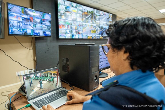 Boa Vista ganha sistema de monitoramento por câmeras que incluirá as escolas municipais