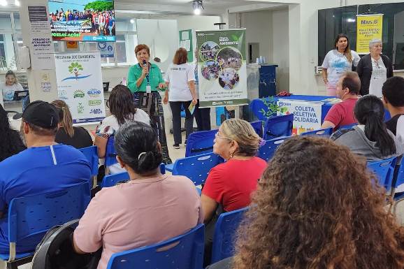 Caer promove ação sobre Dia Mundial do Meio Ambiente com palestra e entrega de plantas