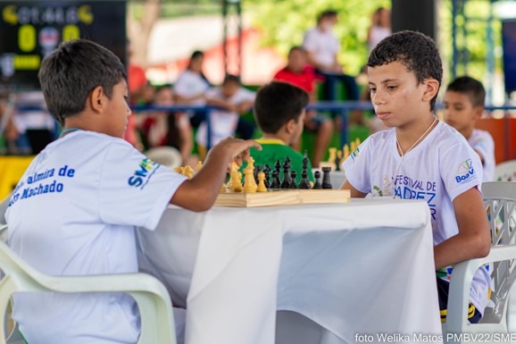 Abertura da 6ª edição do Festival de Xadrez Escolar será nesta quarta-feira