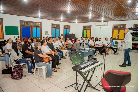 Cantores e coralistas de Boa Vista aprimoram talento musical em Workshop no IBVM