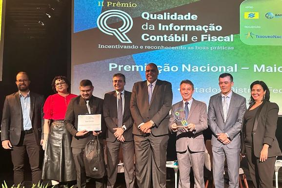 Destaque nacional: Estado de Roraima vence categoria de Maior Evolução do Tesouro Nacional