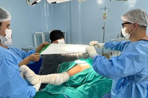 HGR realiza terceiro mutirão de artroplastia total de quadril