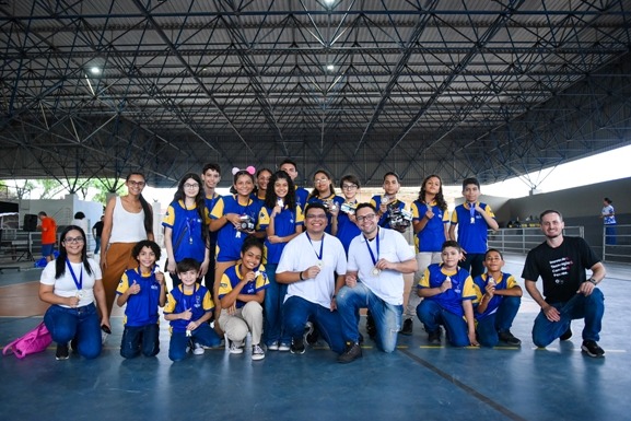 Alunos do CCTI são destaques em etapa regional da Olimpíada Brasileira de Robótica