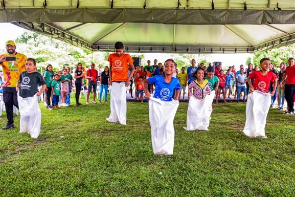 Conviver: Colônia de Férias no Mirandinha é só alegria e diversão para a criançada