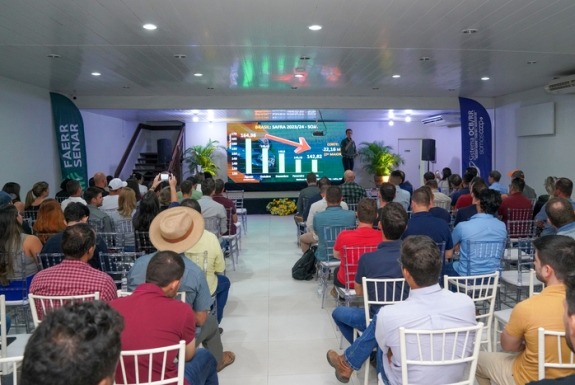 Produtores rurais participam de painel sobre desafios do mercado da soja 2024 em Roraima