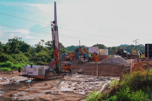 Infraestrutura rodoviária: Helena Lima fiscaliza substituição de pontes na BR-210 em São João da Baliza